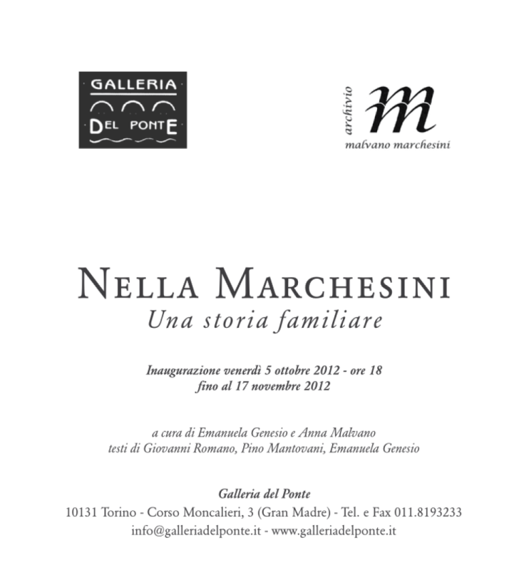 Nella Marchesini. Una storia familiare