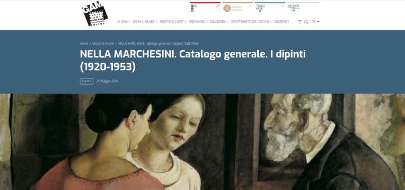 Presentazione del catalogo generale alla GAM di Torino