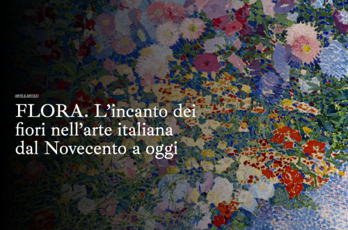 Fiori e giardini nell'arte del 900