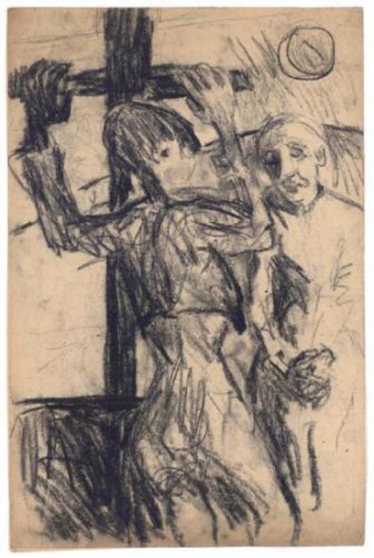 Studio per illustrazione Iacopone da Todi, Le Laude