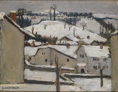 Drusacco Canavese (Paesaggio innevato)