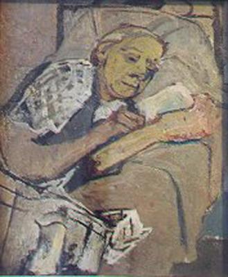 Lettura serale (la madre)