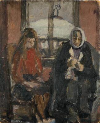 Pomeriggio d'inverno (Laura e la nonna)
