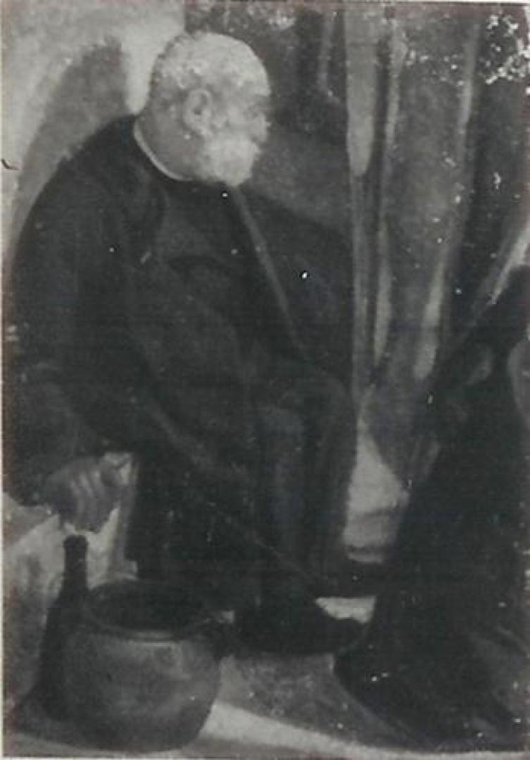 Figura in un interno (il padre)