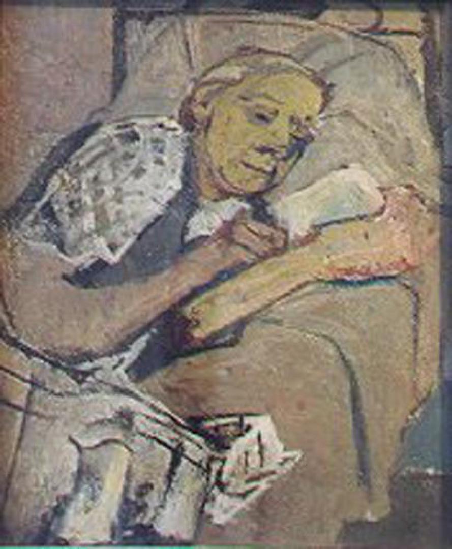 Lettura serale (la madre)