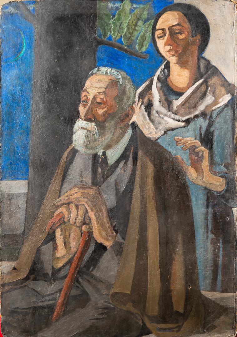 La sorella Dadi e il padre (Notturno)