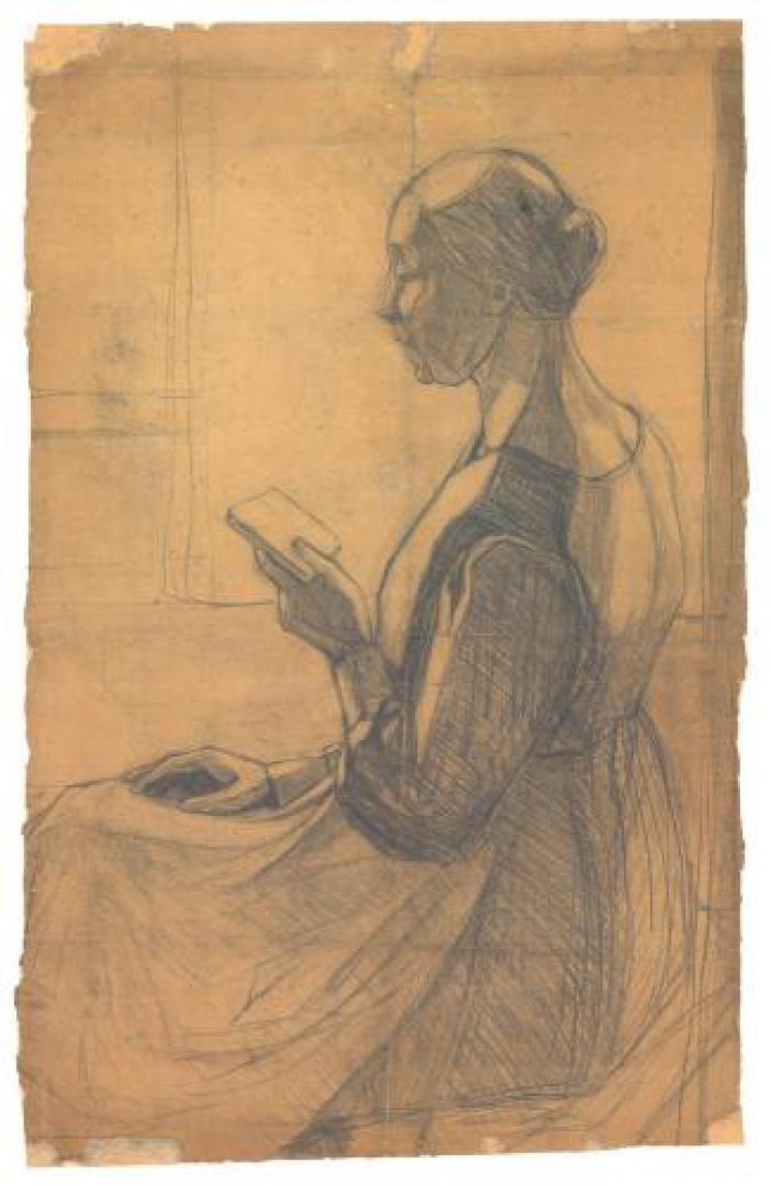 La madre con il libro