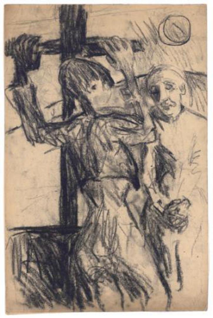 Studio per illustrazione Iacopone da Todi, Le Laude